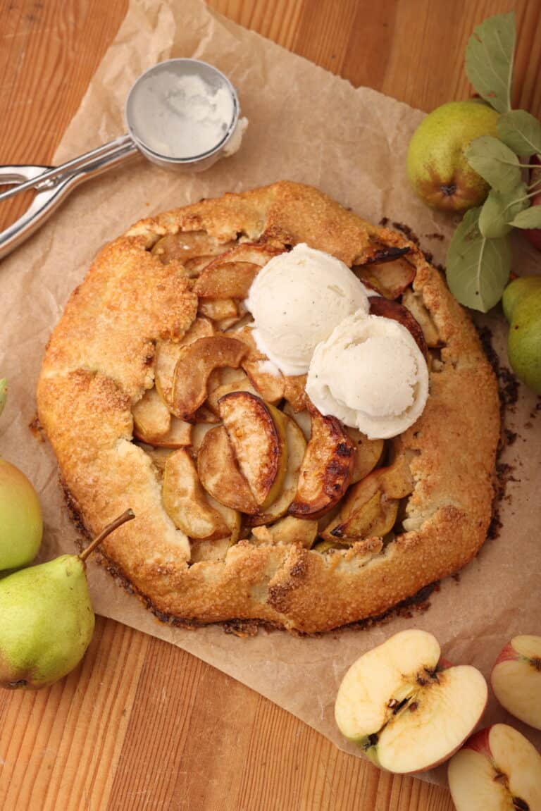 Apple and Pear Galette